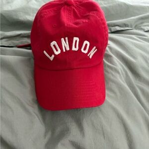 Anthropologie Wanderlust Baseball Cap (London)